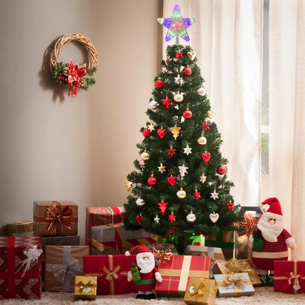 Lifeideas Christmas LED Star Tree Topper