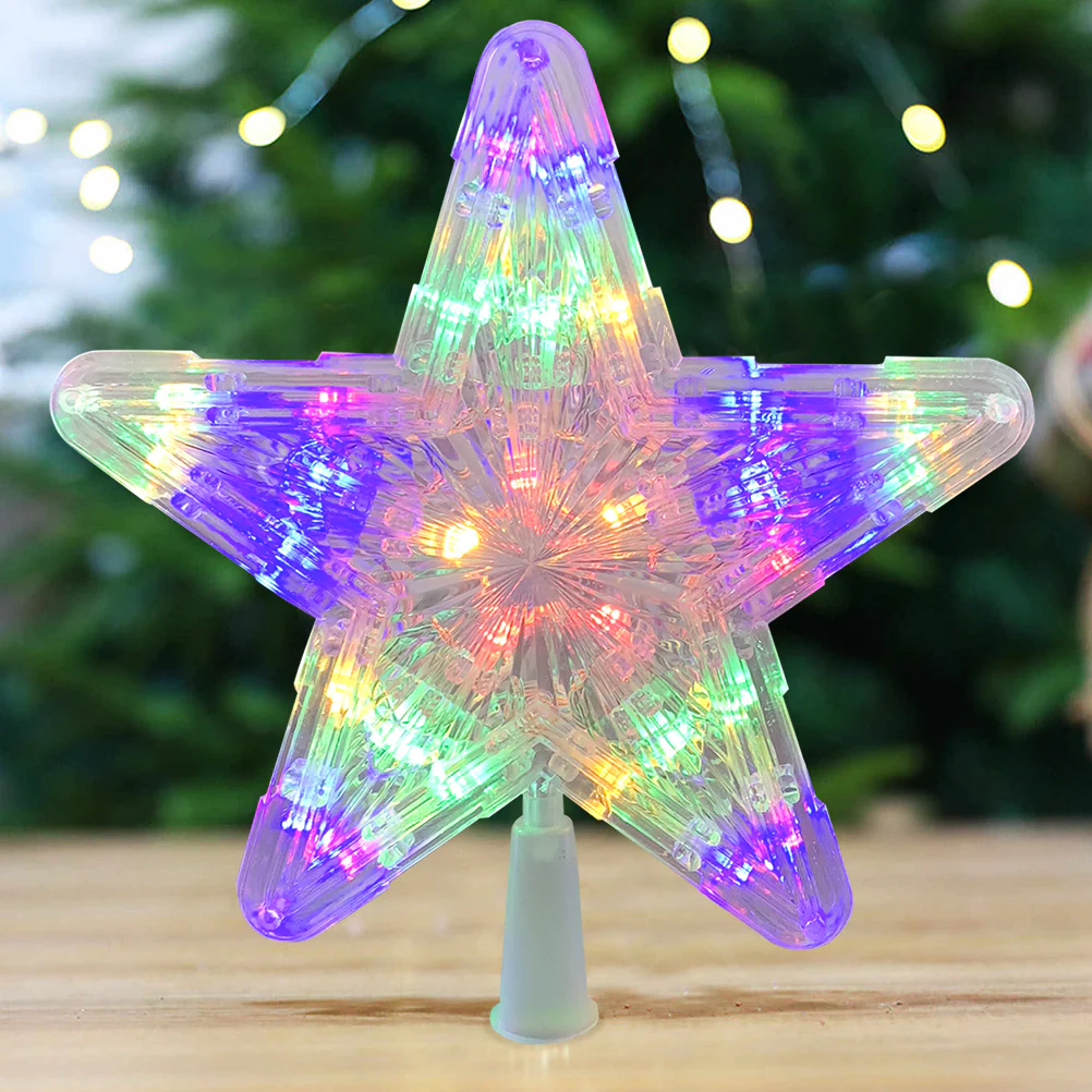Lifeideas Christmas LED Star Tree Topper - Image 3