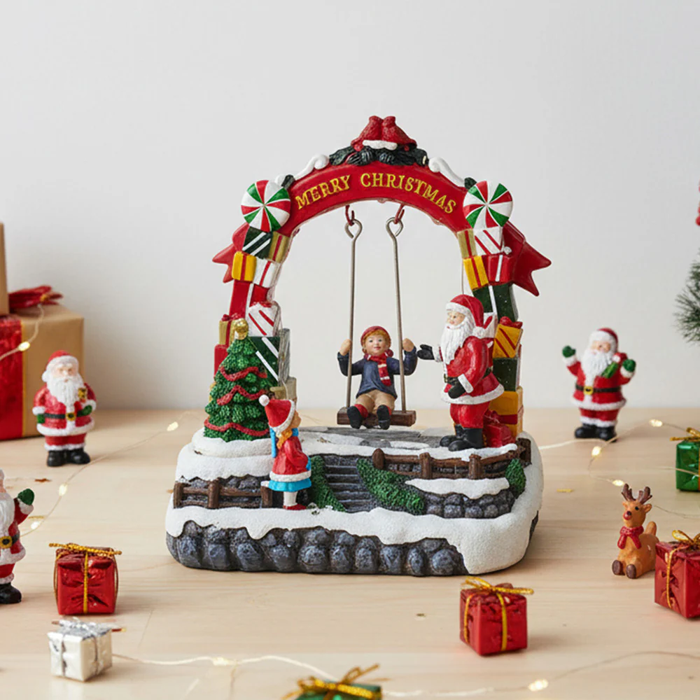 Lifeideas Christmas Music Box Ornaments With Lights - Image 2