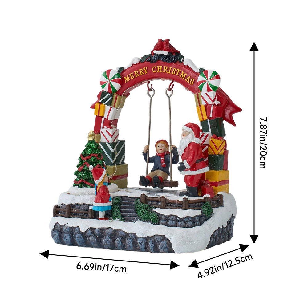 Lifeideas Christmas Music Box Ornaments With Lights - Image 9