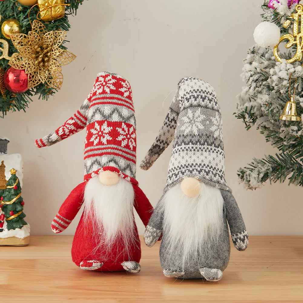 Lifeideas Christmas Santa Gnome Plush Doll Elf Decoration - Image 2