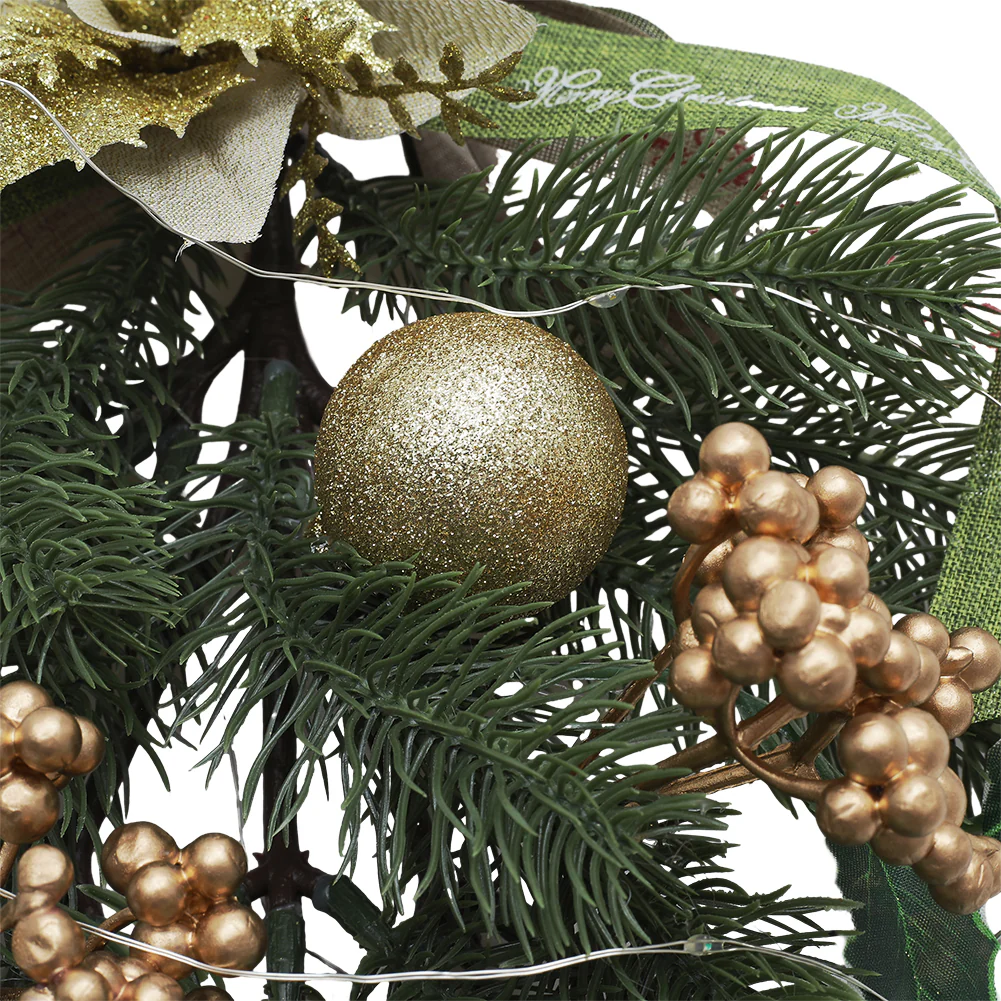 Lifeideas Christmas Swag LED Lights Holiday Decor - Image 3