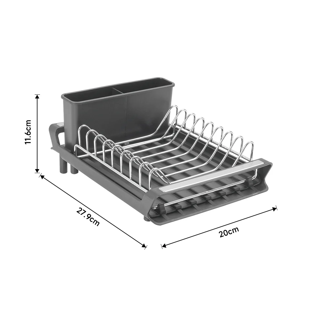 Lifeideas Compact Kitchen Utensil and Plate Rack - Image 3
