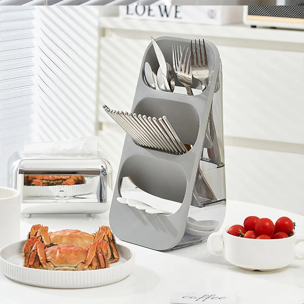 Lifeideas Compartmentalised Utensil Storage Rack