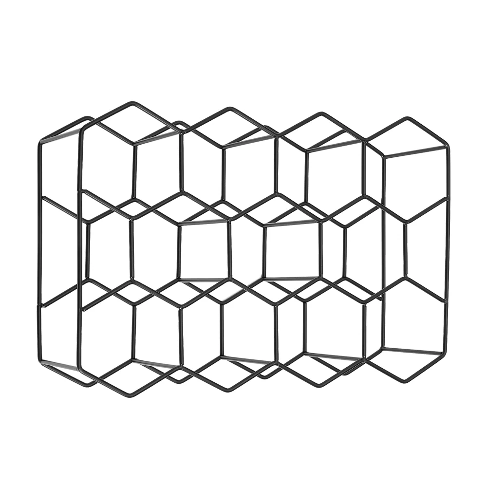 Lifeideas Countertop Hexagon Wine Rack - Image 5