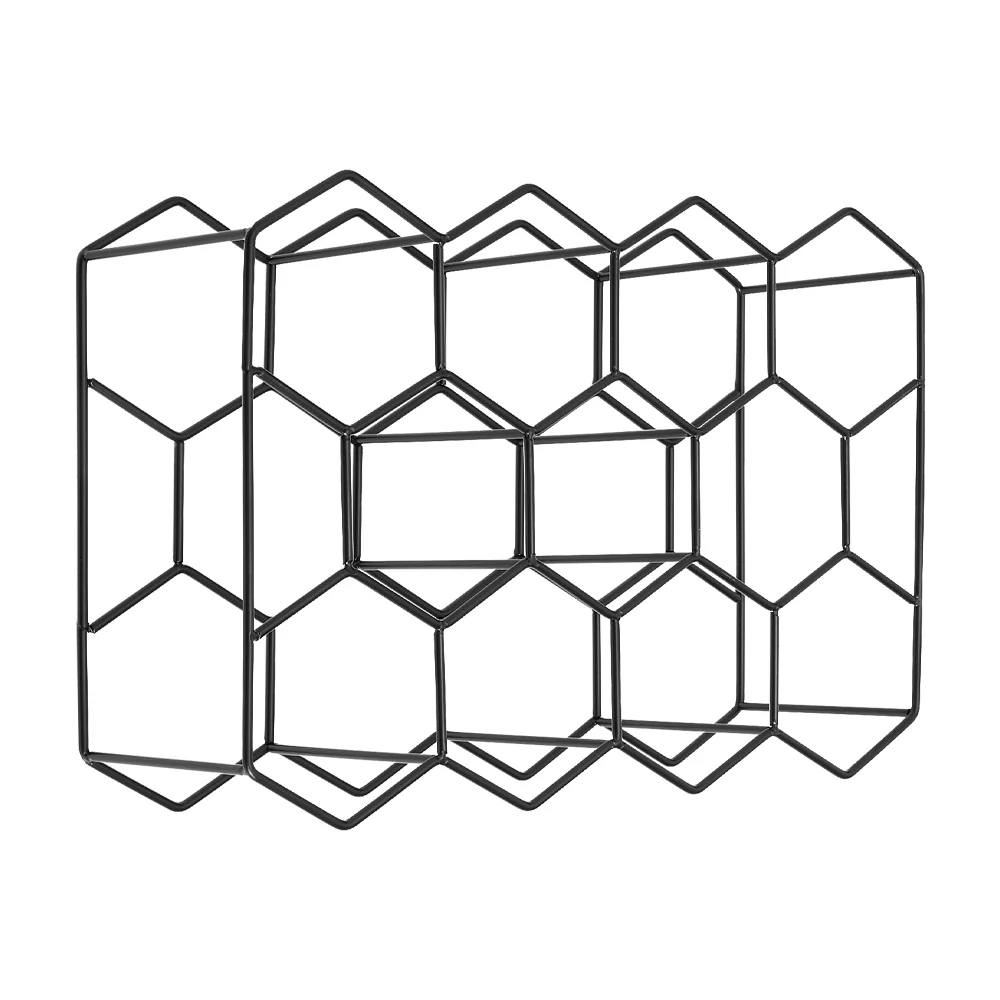 Lifeideas Countertop Hexagon Wine Rack - Image 6