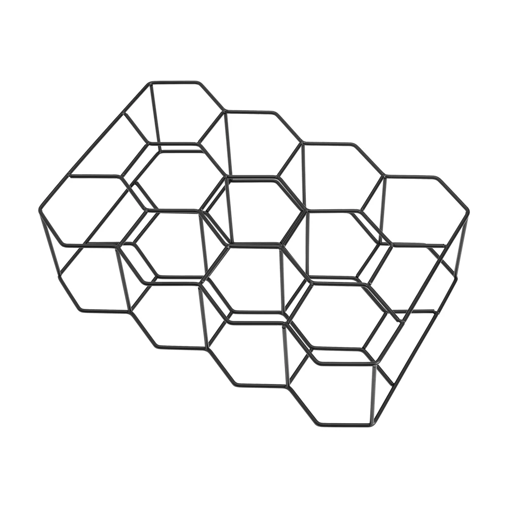 Lifeideas Countertop Hexagon Wine Rack - Image 7
