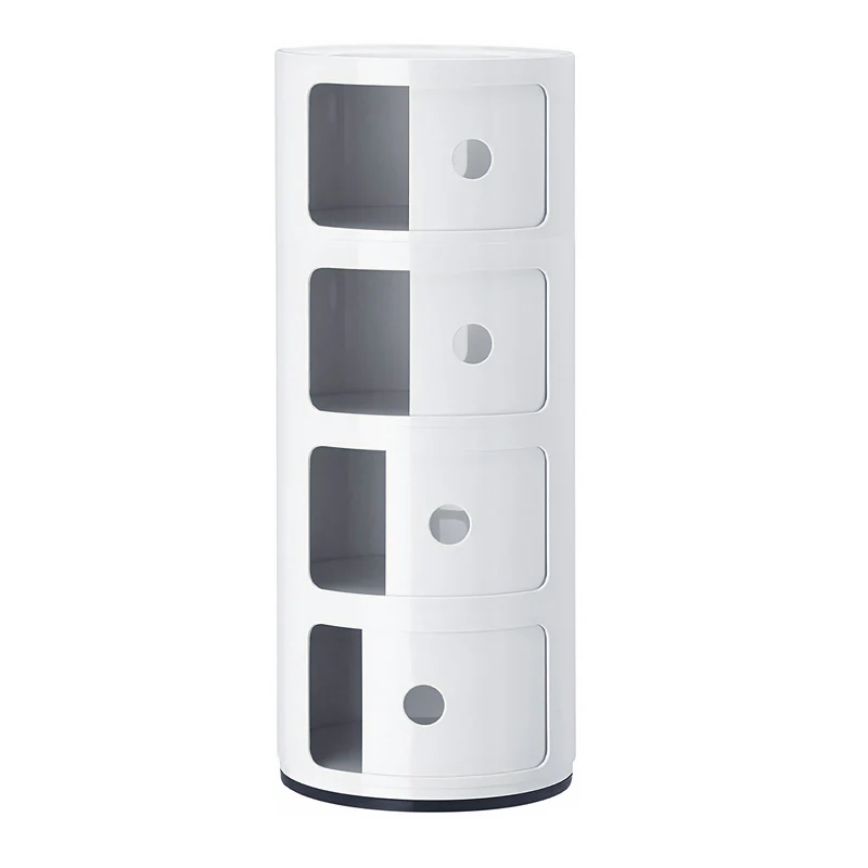 Lifeideas Cylindrical ABS Plastic Storage Cabinet - Image 3