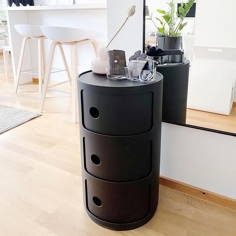 Lifeideas Cylindrical ABS Plastic Storage Unit - Image 2