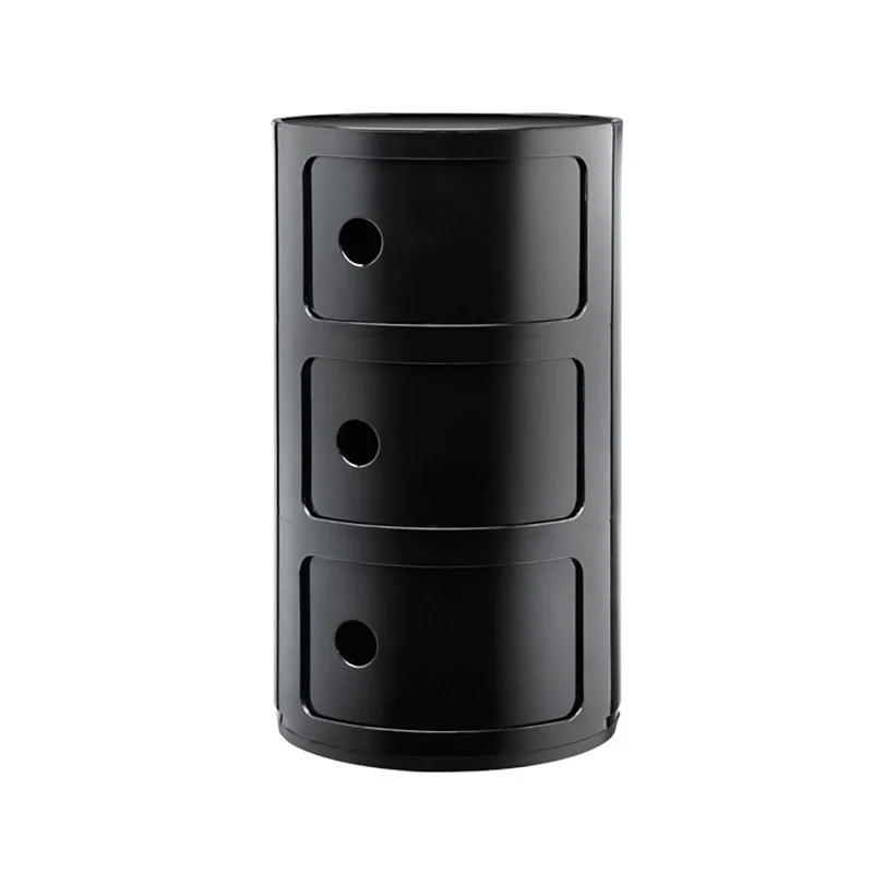 Lifeideas Cylindrical ABS Plastic Storage Unit - Image 4