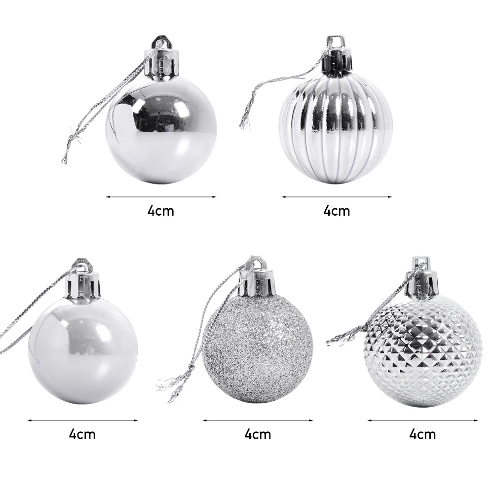Lifeideas Deluxe 36-Piece Christmas Bauble Set - Image 8