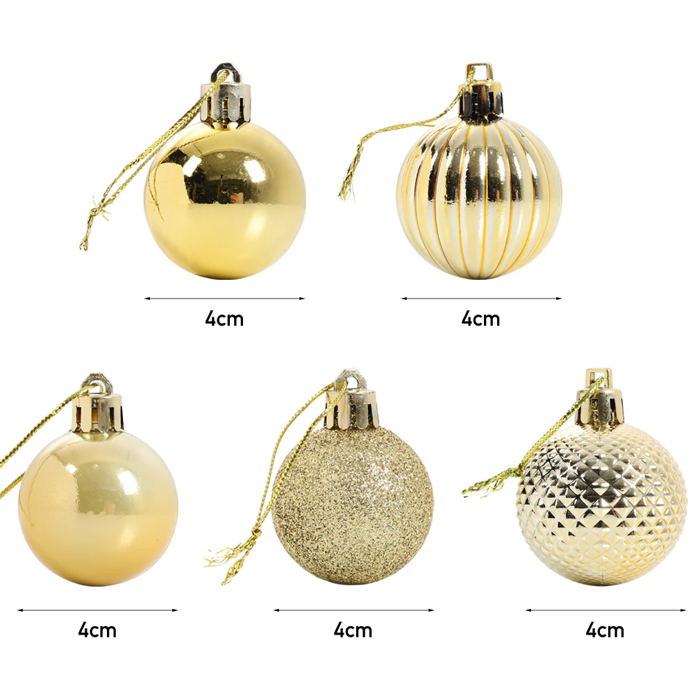 Lifeideas Deluxe 36-Piece Christmas Bauble Set - Image 9