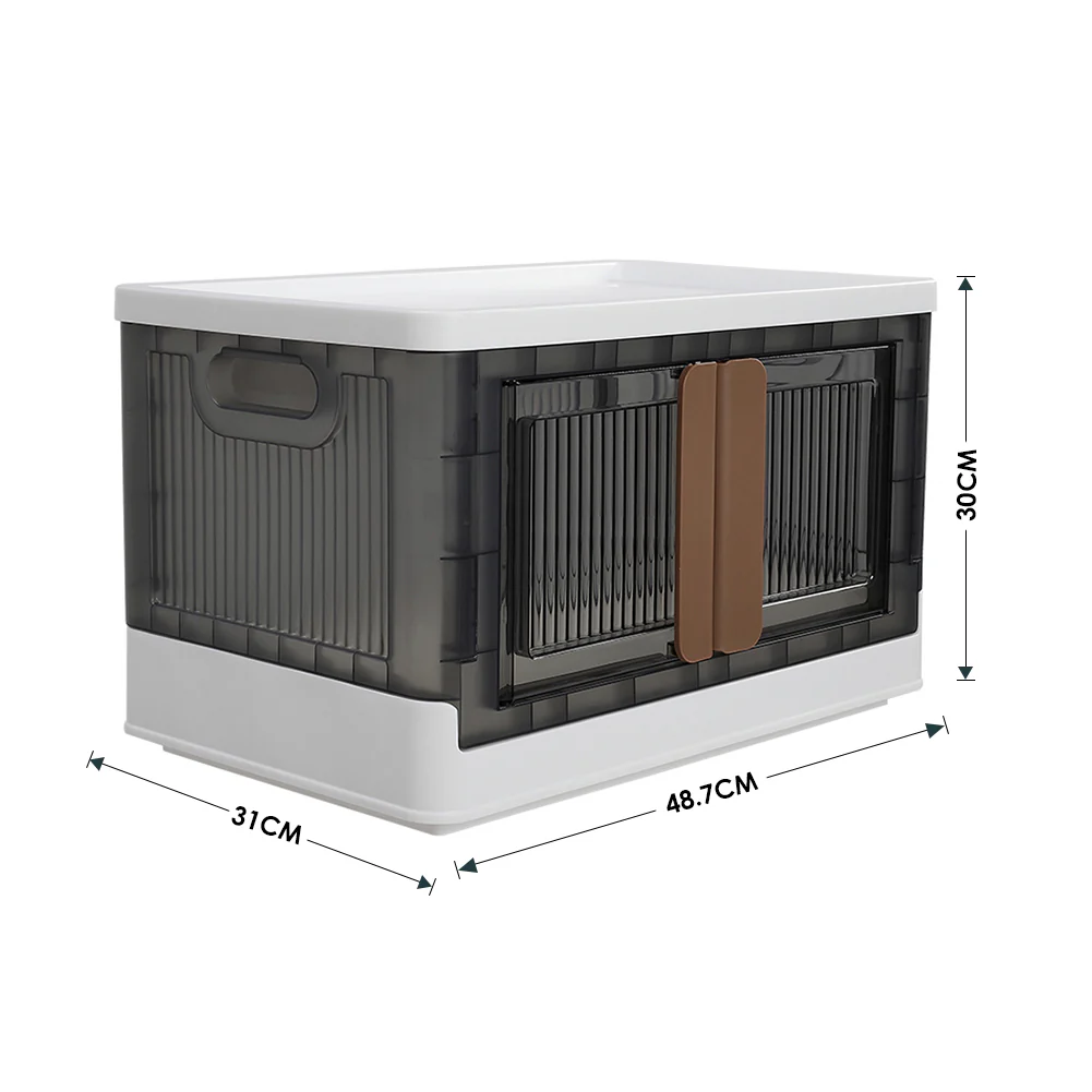 Lifeideas Double-Door Collapsible Storage Organizer Box - Image 9