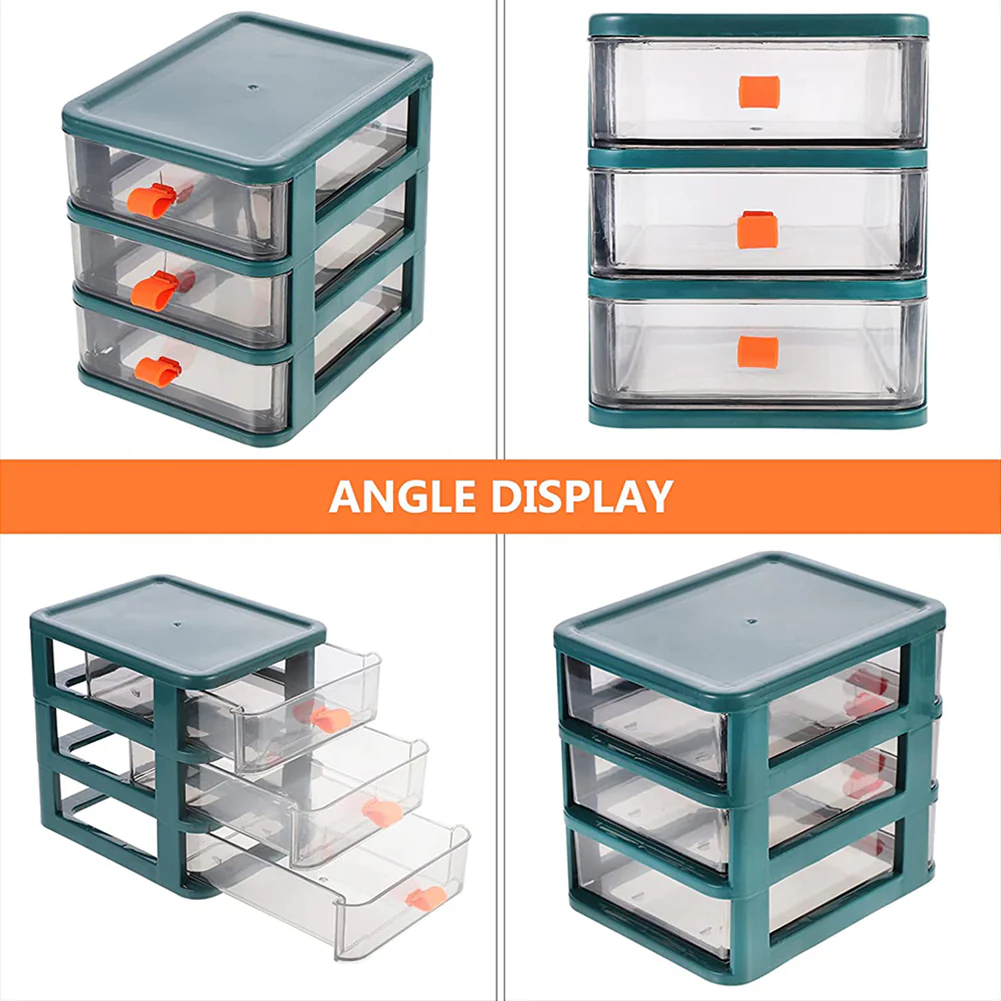 Lifeideas Drawer-Style Stationery Cosmetic Storage Box - Image 4