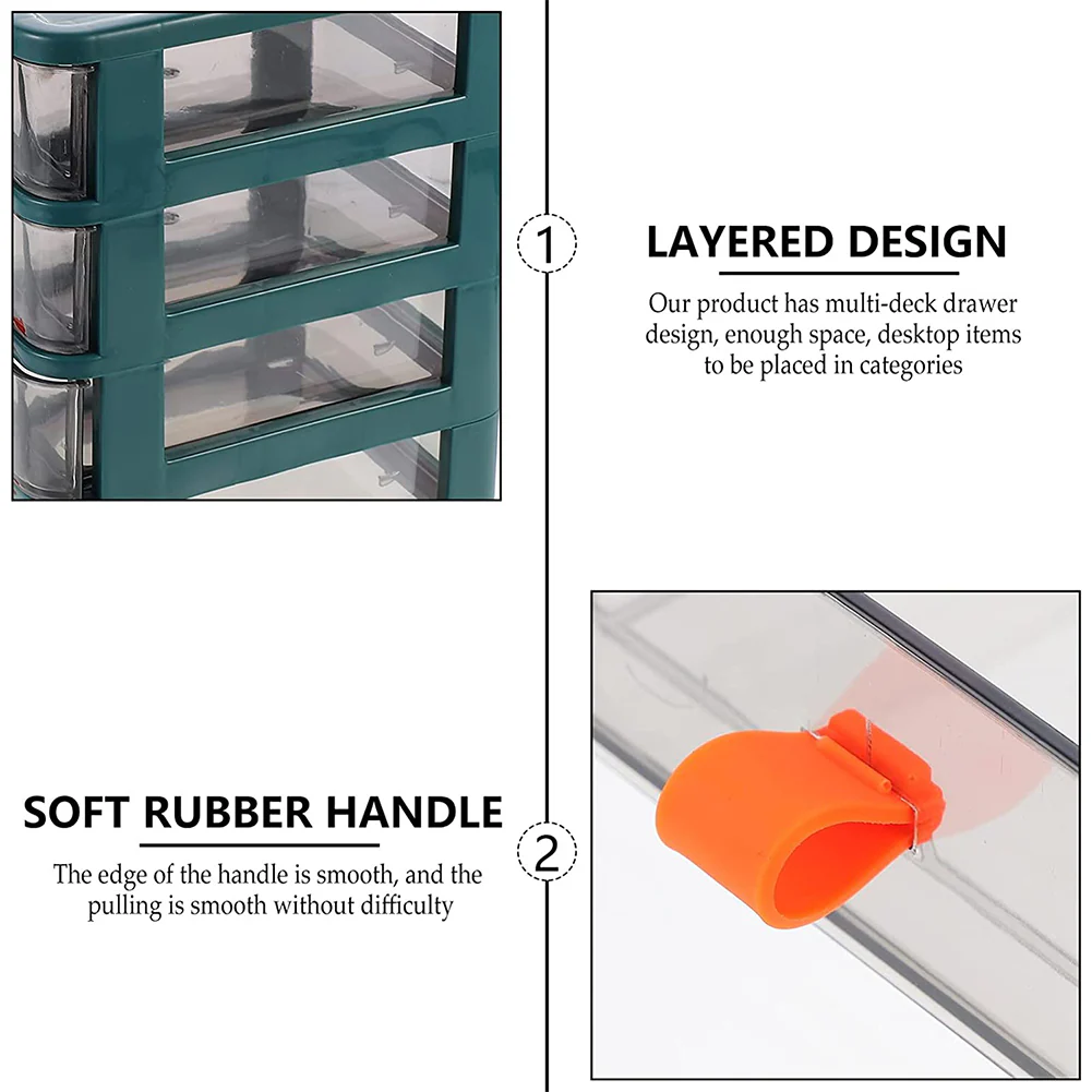 Lifeideas Drawer-Style Stationery Cosmetic Storage Box - Image 4