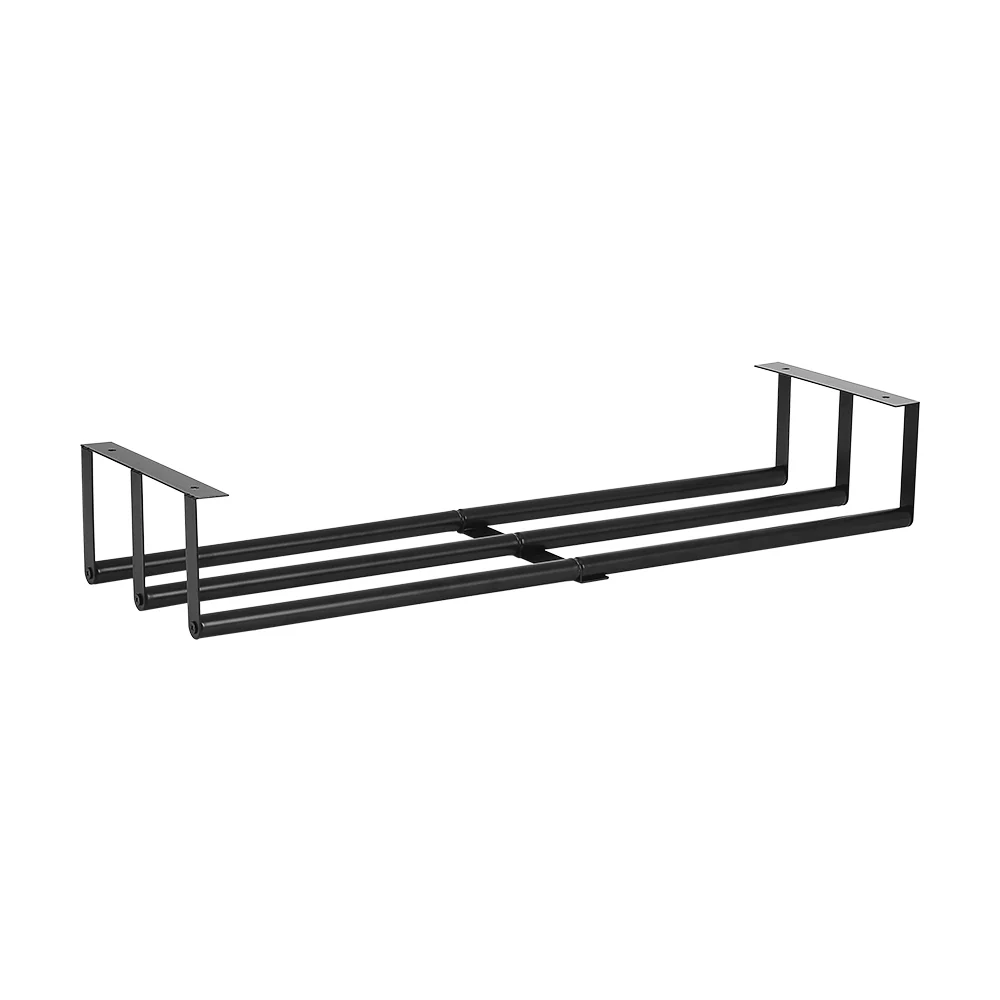 Lifeideas Durable & Chic: Premium Iron Space-Saving Bathroom Wall Mounted Towel Rack - Image 6