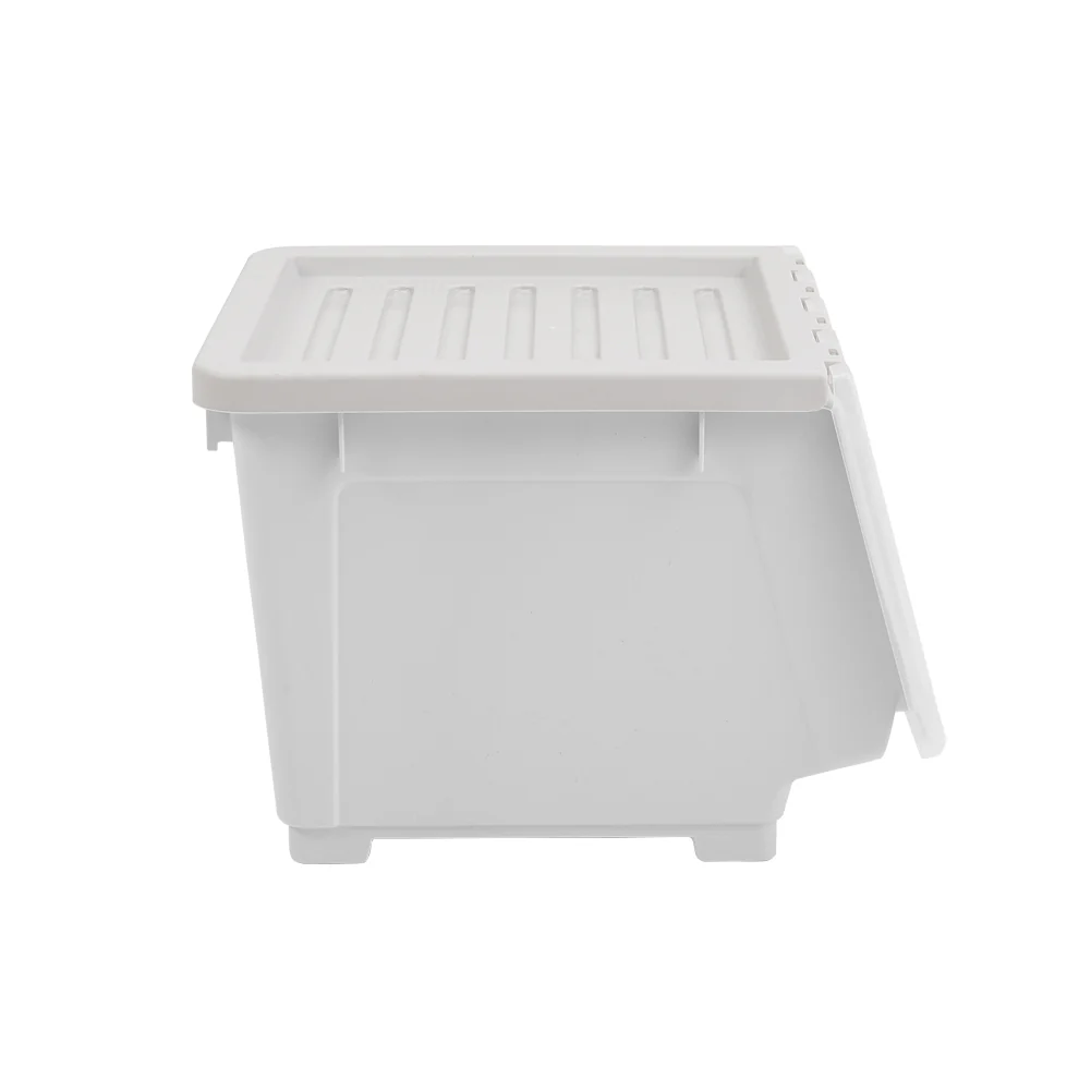 Lifeideas Easy Access Stackable PP Flip Top Storage Box - Image 5
