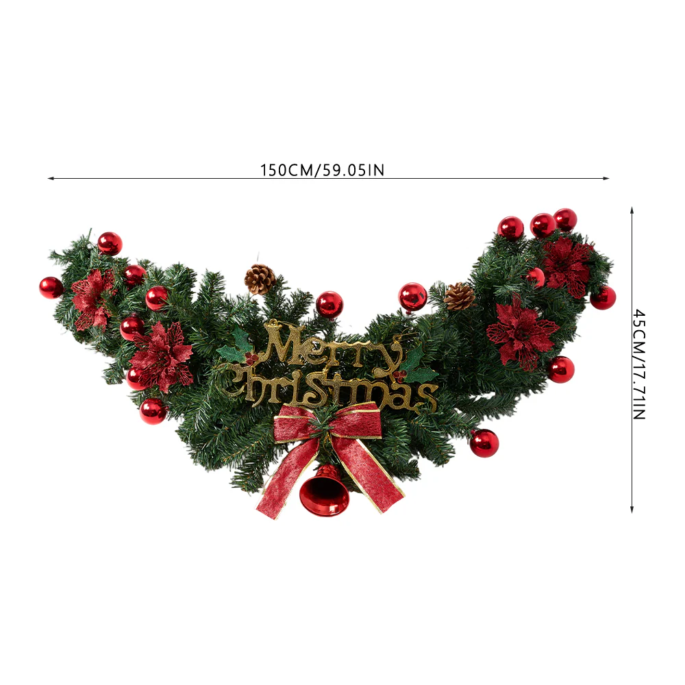Lifeideas Elegant Christmas Wreath - Image 7