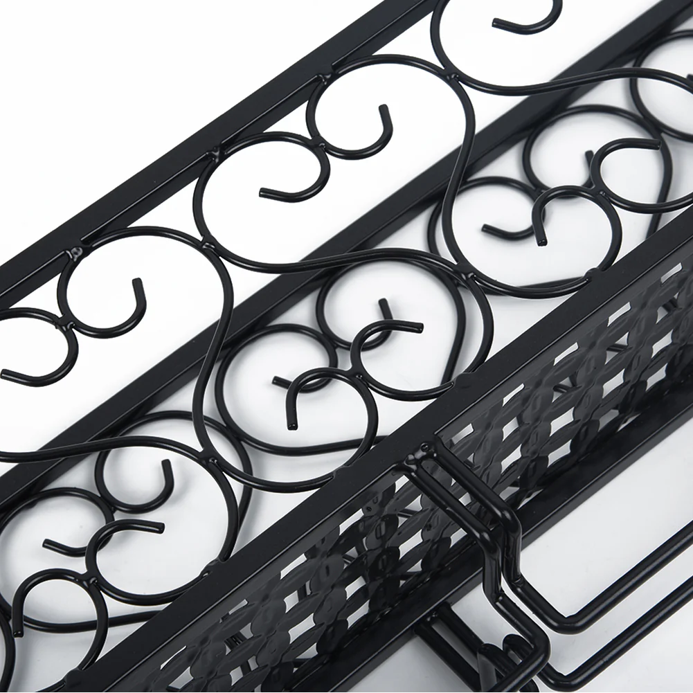 Lifeideas Elegant Wall-Mounted Wine Glass Rack - Image 4