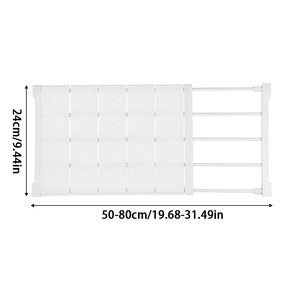 Lifeideas Expandable Closet Tension Shelf Rod And Storage Layer Dividers - Image 18