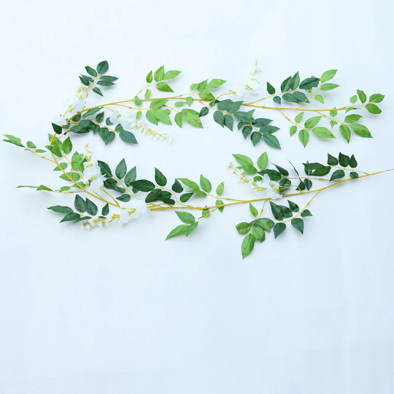 Lifeideas Faux Hanging Wisteria Floral Decoration