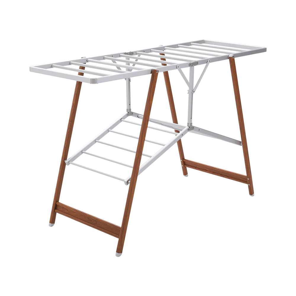 Lifeideas Foldable Aluminium Clothes Drying Rack - Image 6