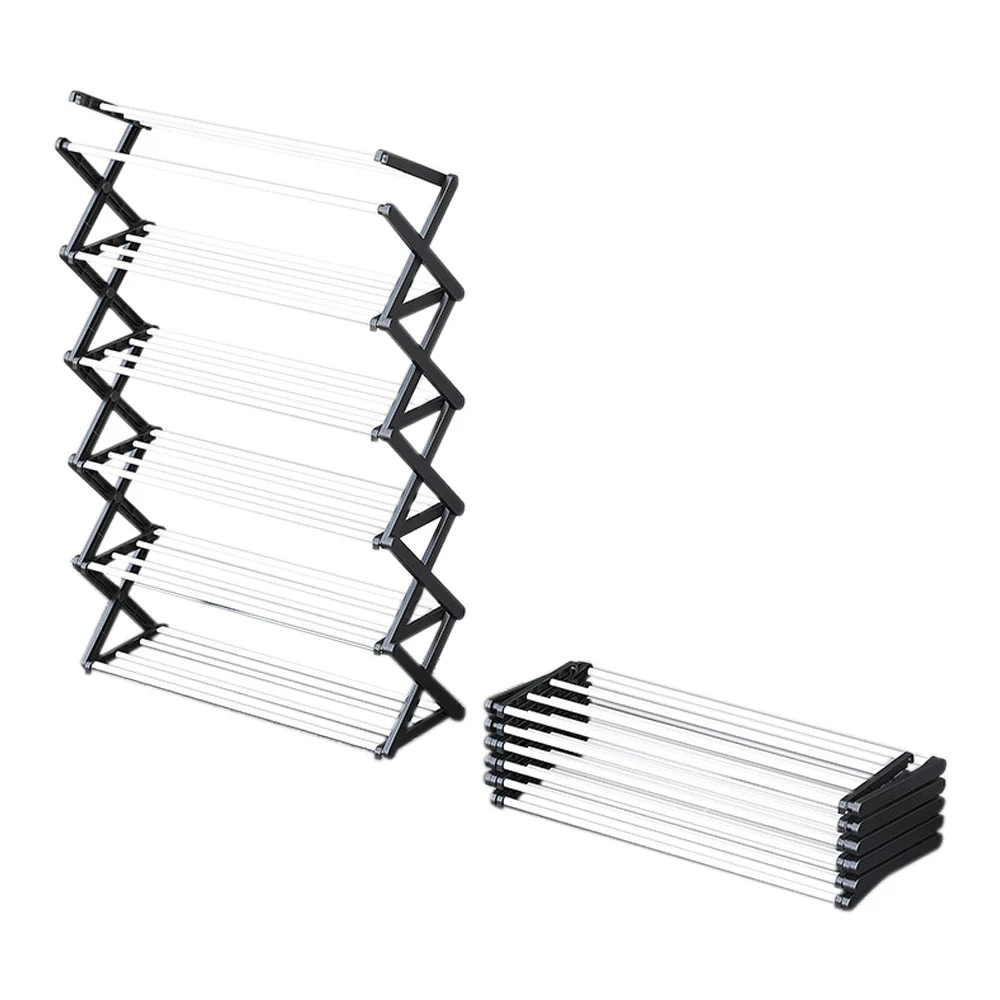 Lifeideas Foldable Multi-Tier Metal Shoe Rack - Image 4