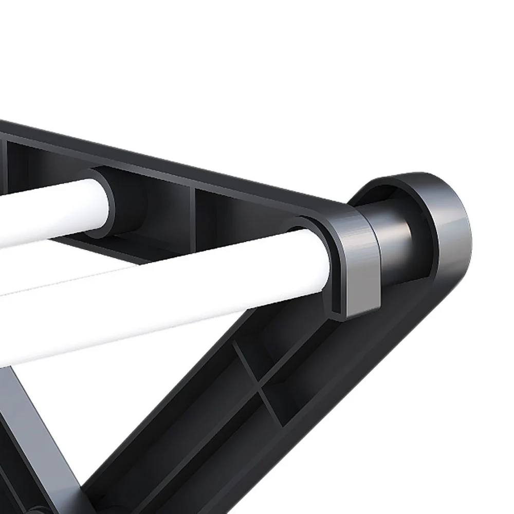 Lifeideas Foldable Multi-Tier Metal Shoe Rack - Image 5
