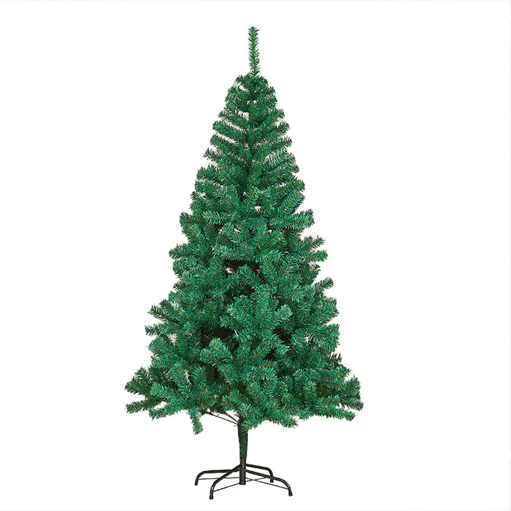 Lifeideas Green Artificial Christmas Tree with Metal Stand - Image 2