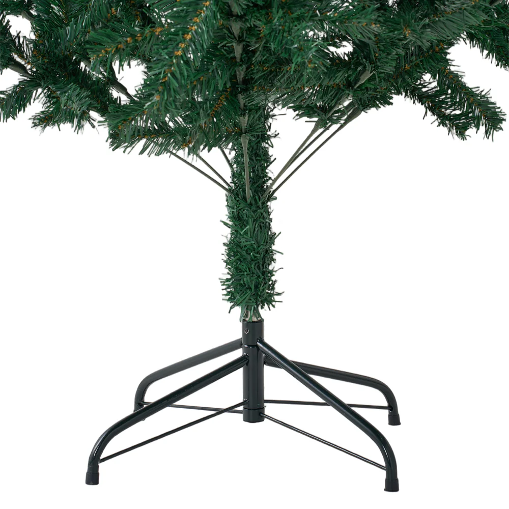 Lifeideas Green Artificial Christmas Tree with Metal Stand - Image 5