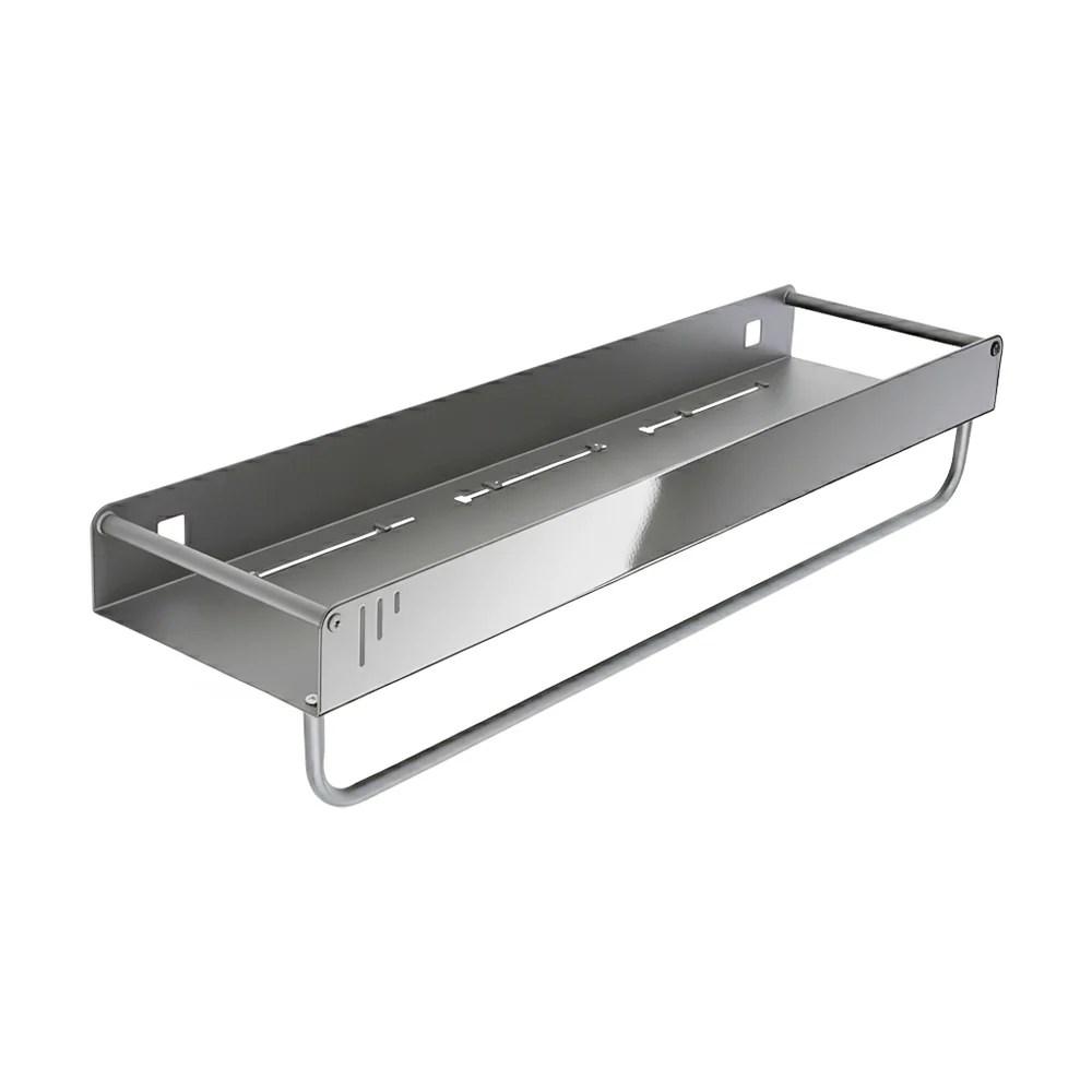 Lifeideas Grey Wall-Mounted Spice Rack - Image 4