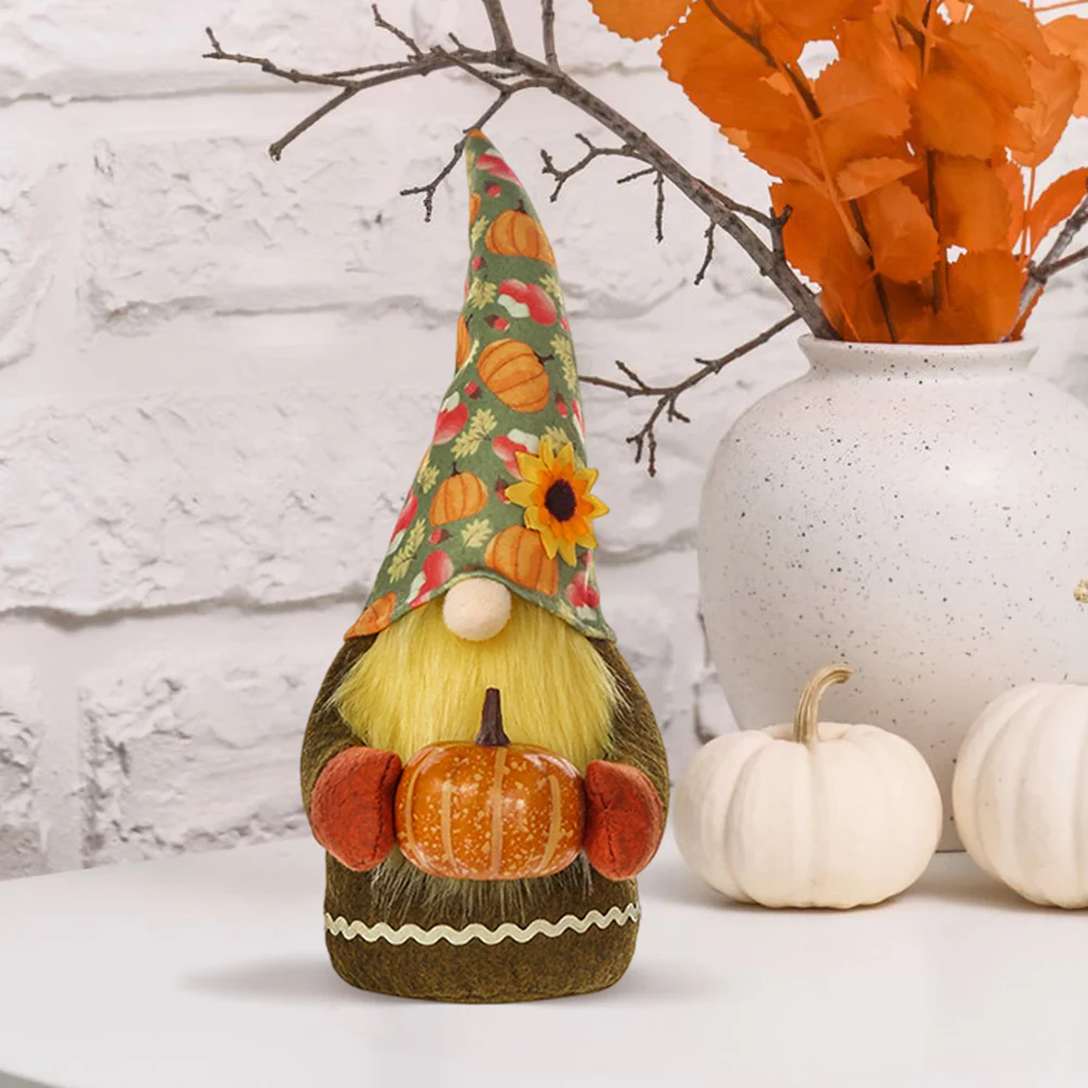 Lifeideas Handmade Autumn Harvest Gnome Decoration - Image 2