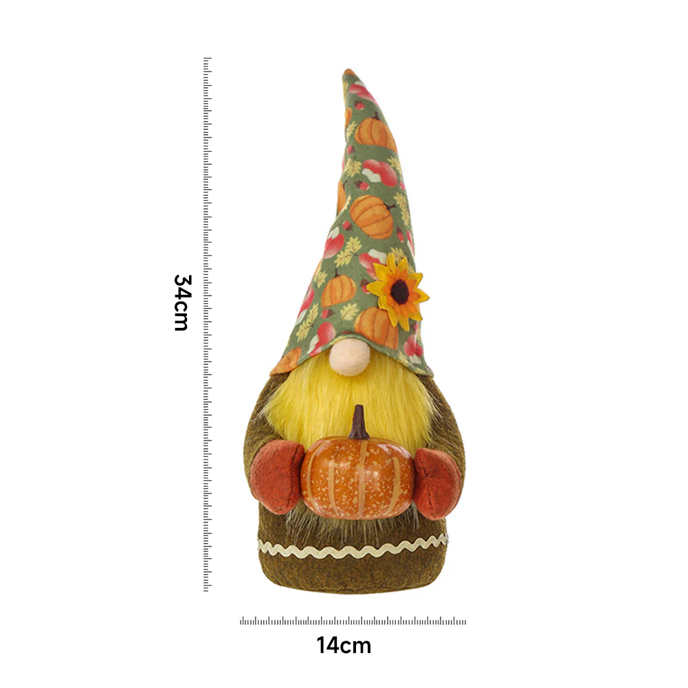 Lifeideas Handmade Autumn Harvest Gnome Decoration - Image 7