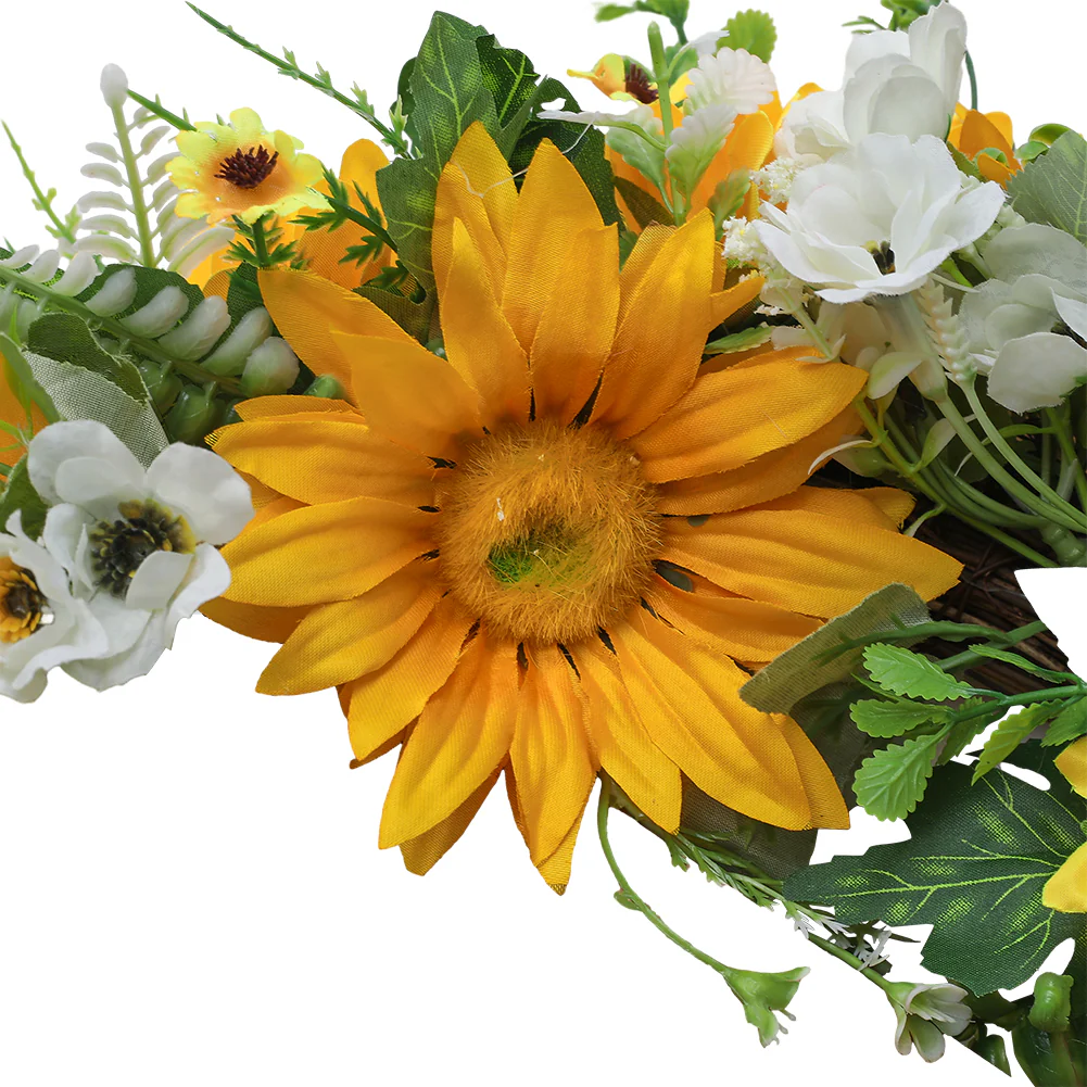 Lifeideas Hanging Silk Sunflower Decoration - Image 4