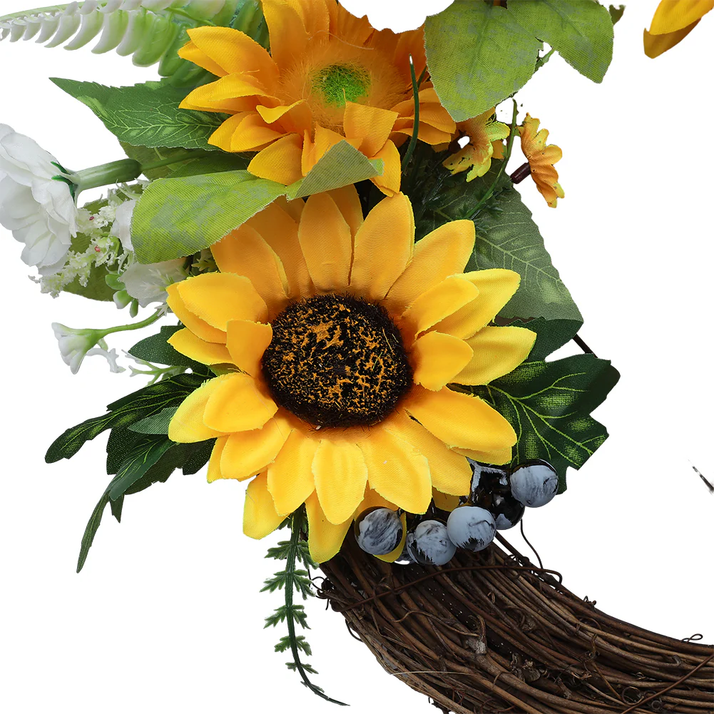 Lifeideas Hanging Silk Sunflower Decoration - Image 5