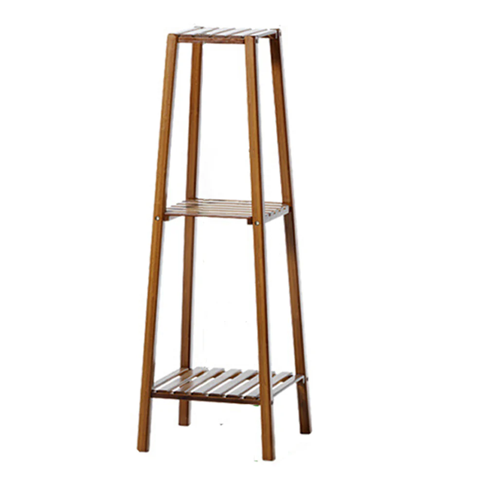 Lifeideas Indoor Plant Stand Solid Wood Display Shelf - Image 4