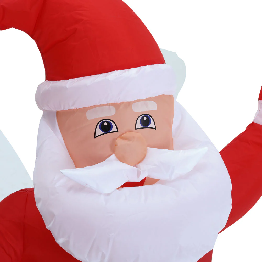 Lifeideas Inflatable Santa Claus Christmas Yard Decoration With LED - Image 4