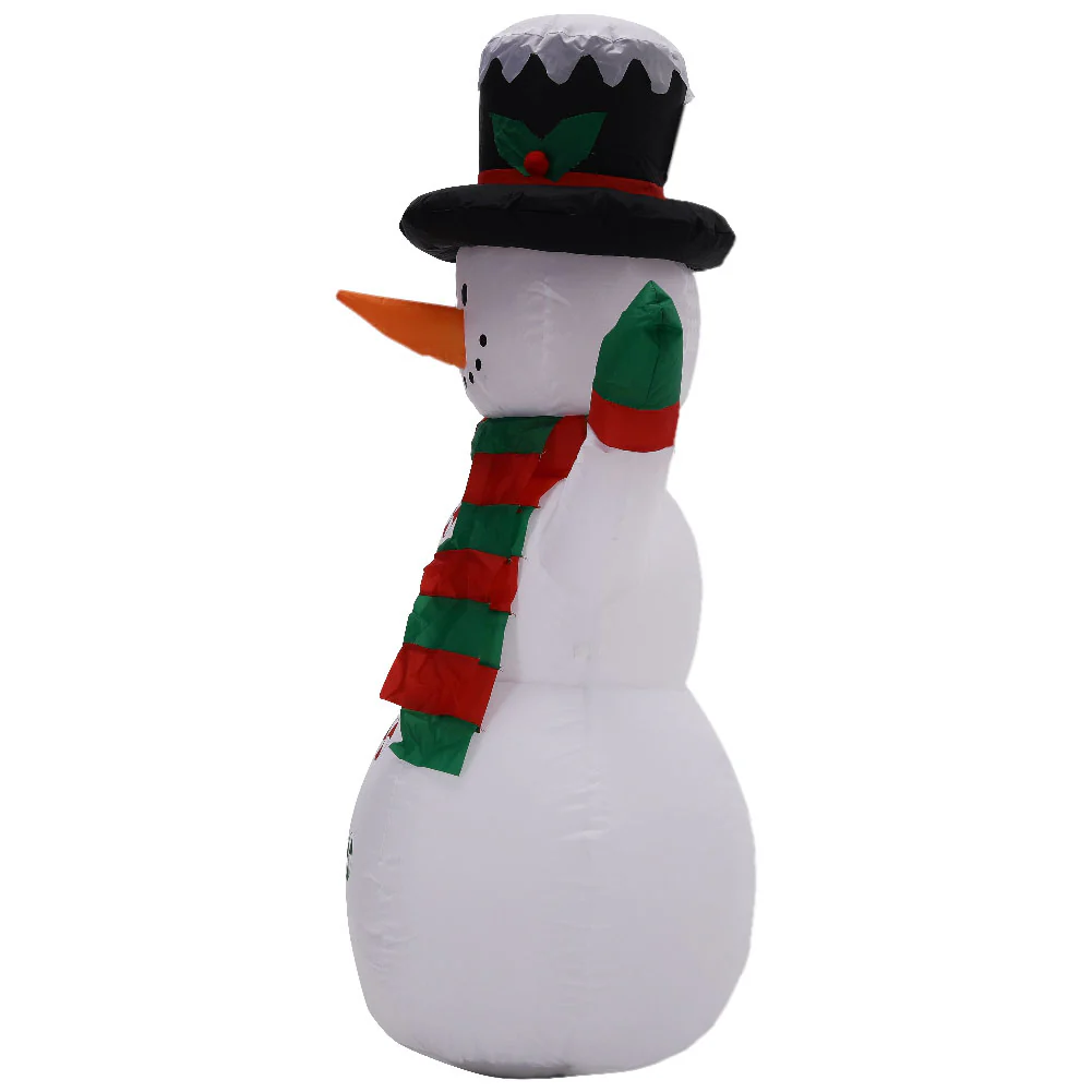 Lifeideas Inflatable Snowman Christmas Yard Decoration With LED - Image 9