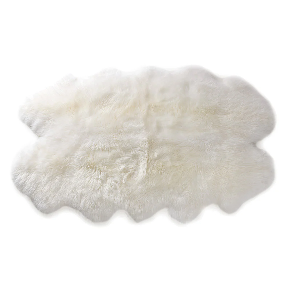 Lifeideas Irregular Shaped Super Soft Shaggy Area Rug - Image 5