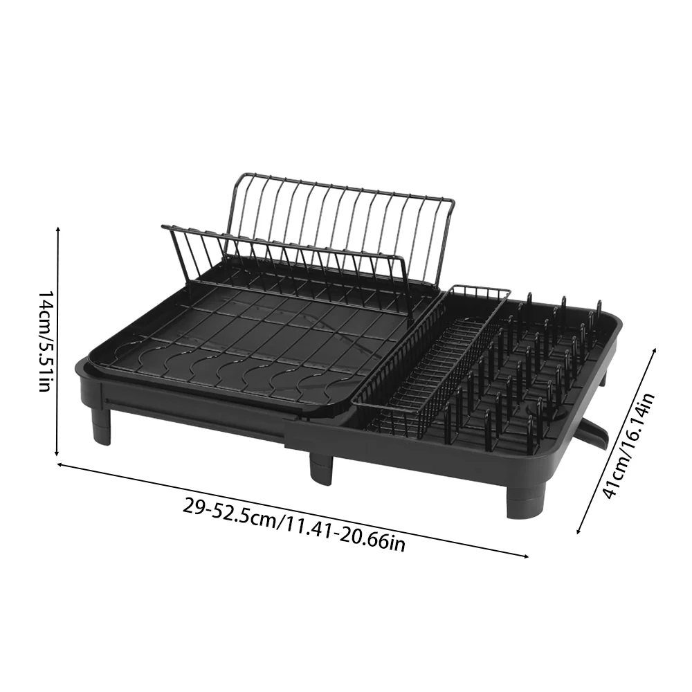 Lifeideas Kitchen Dish Drainer Rack - Image 9