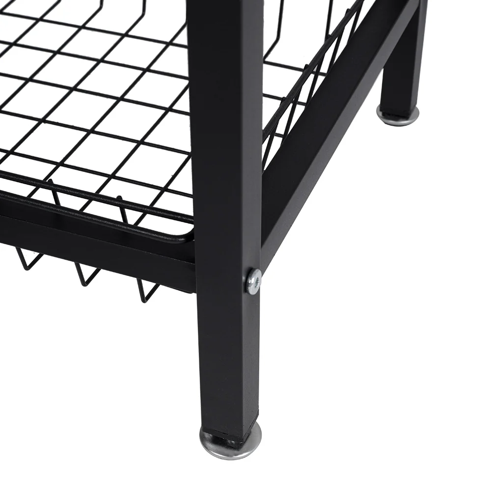 Lifeideas Kitchen Microwave Oven Vegetable Storage Cart - Image 8