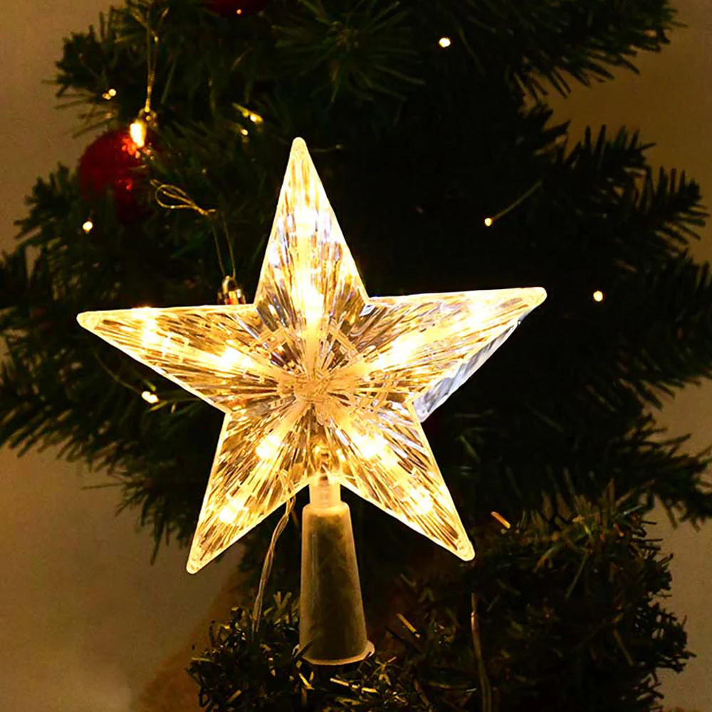 Lifeideas LED Christmas Star Tree Topper - Image 2