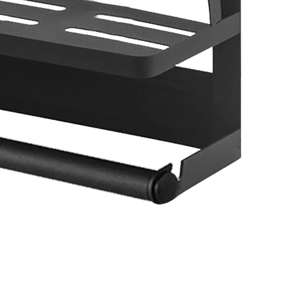 Lifeideas Magnetic Fridge Organizer Metal Kitchen Rack - Image 5