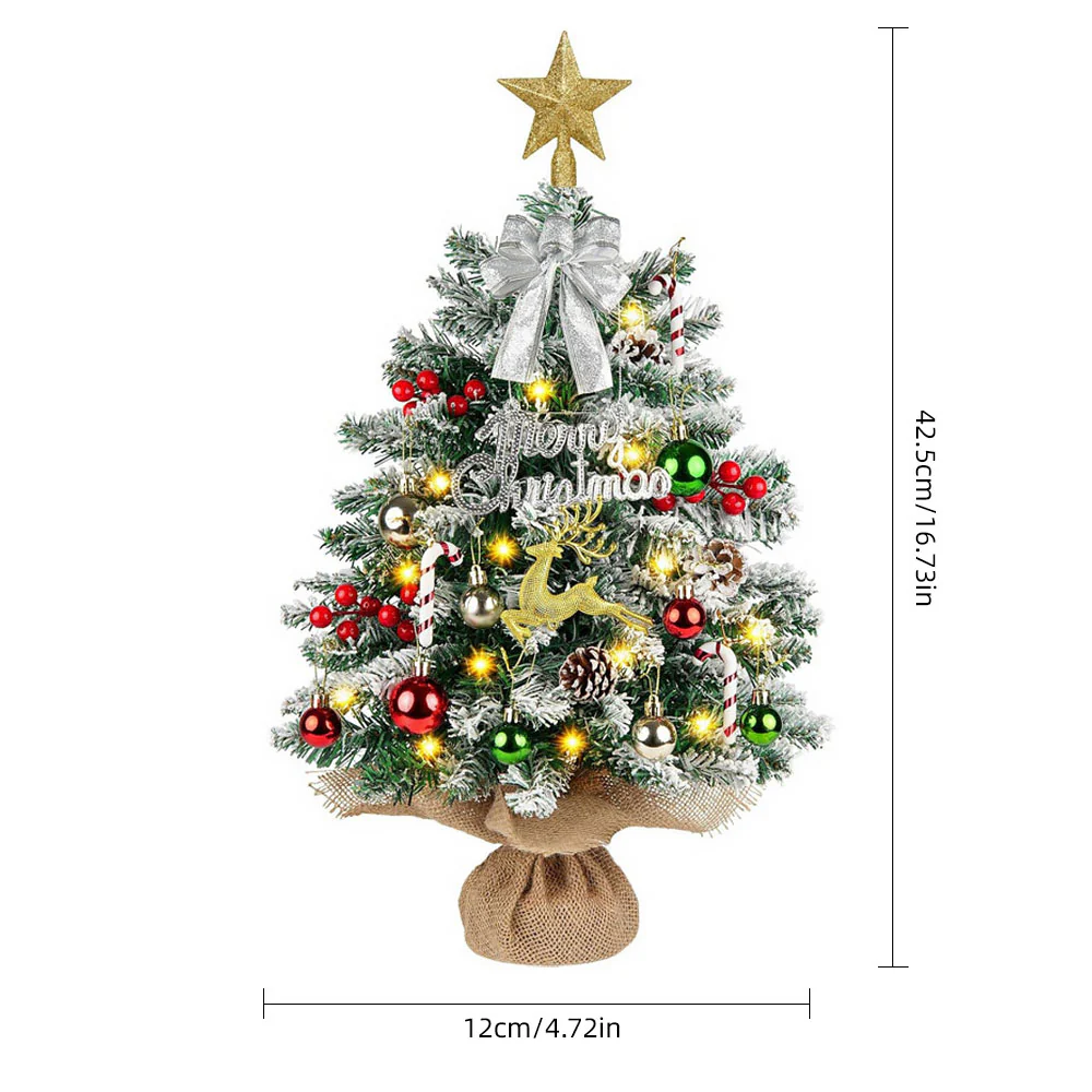 Lifeideas Mini Pine Christmas Tree for Holiday Decoration - Image 7