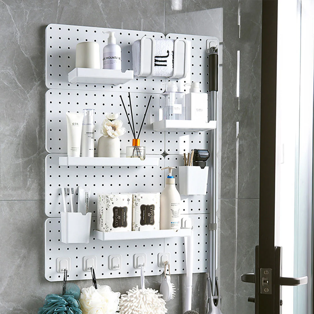 Lifeideas Modular White Wall Storage Rack - Image 2