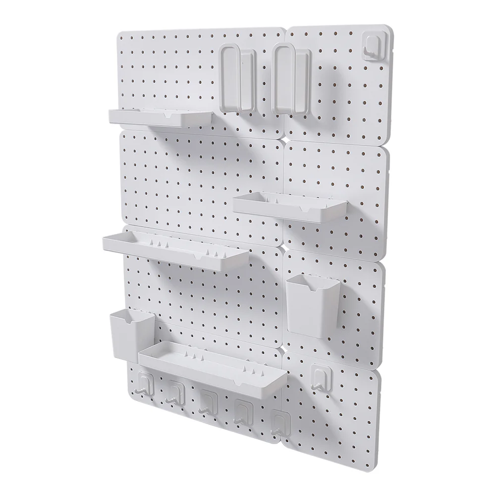 Lifeideas Modular White Wall Storage Rack - Image 4