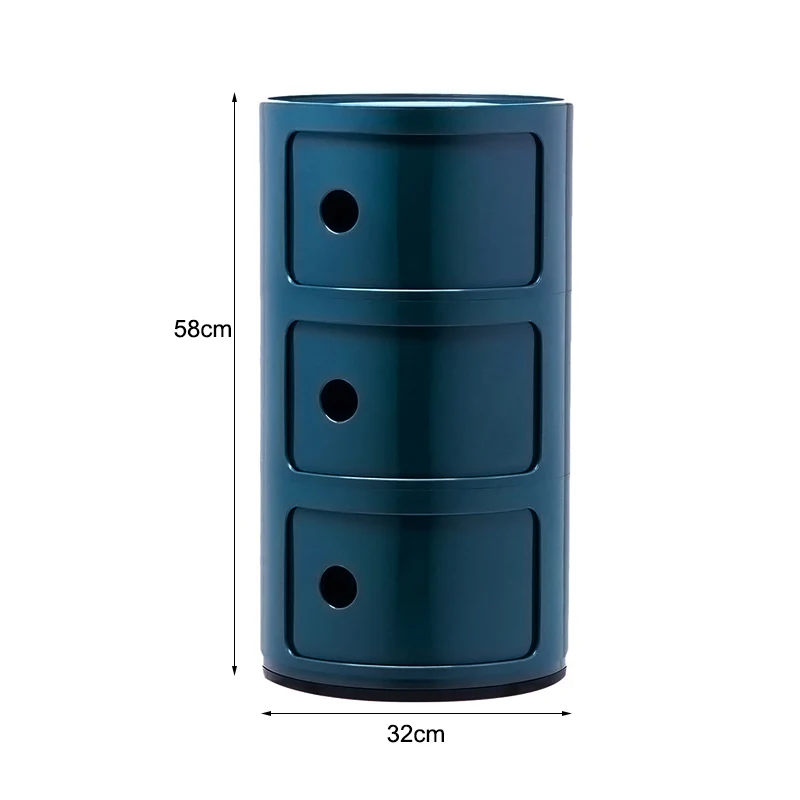 Lifeideas Multi-tier Round Plastic Storage Organizer - Image 5