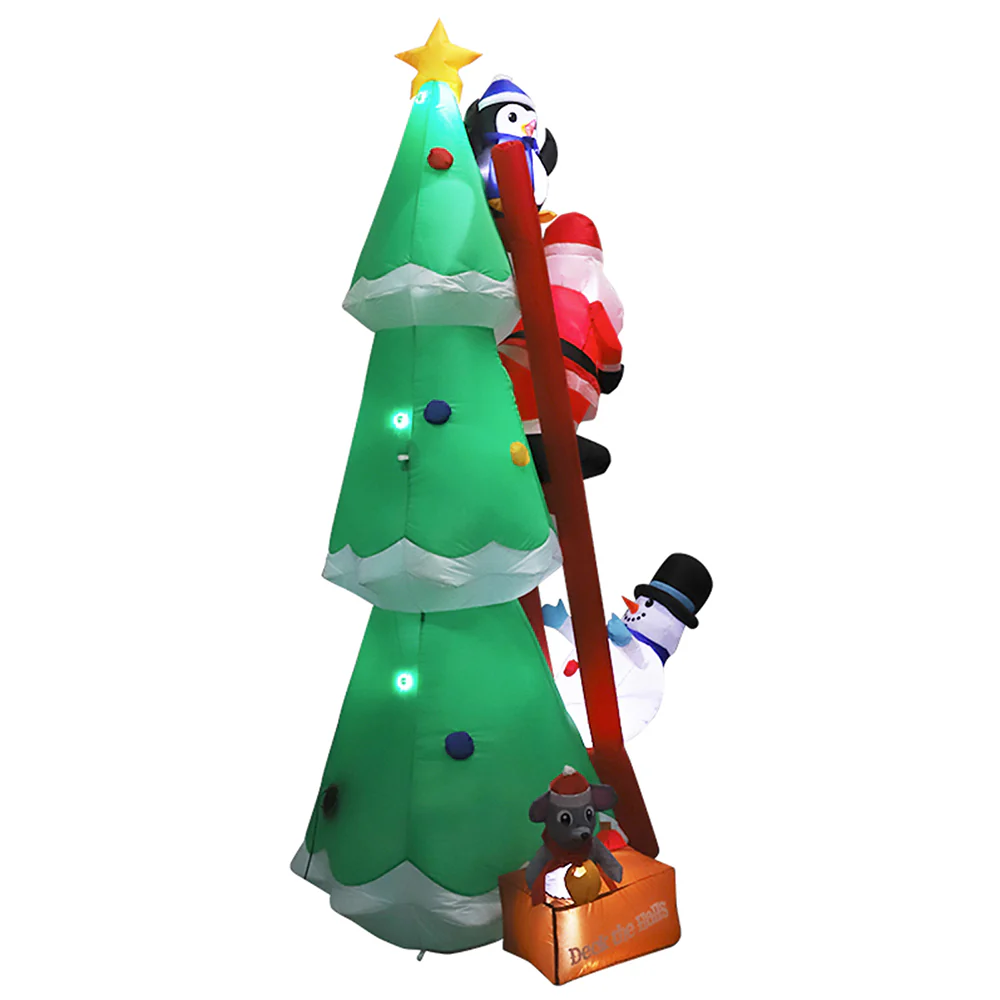Lifeideas Musical Christmas Decoration with Lights - Image 2