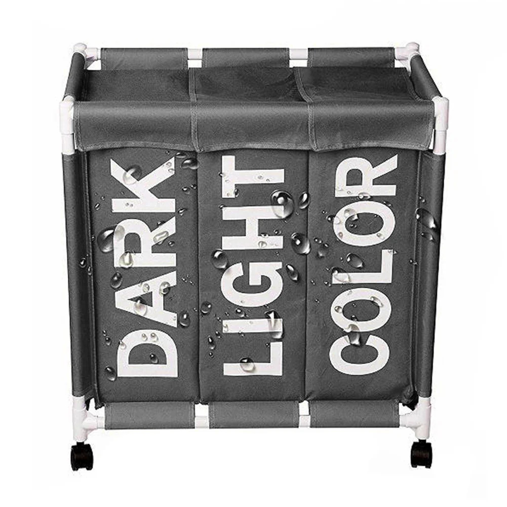 Lifeideas Oxford Fabric Laundry Storage Hamper - Image 4