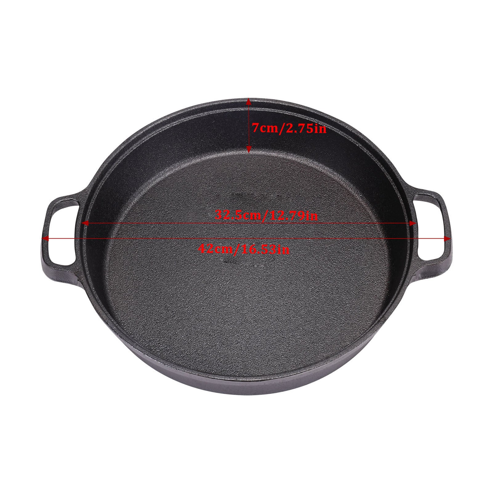 Lifeideas Premium Quality Cast Iron Cookware Pan - Image 7